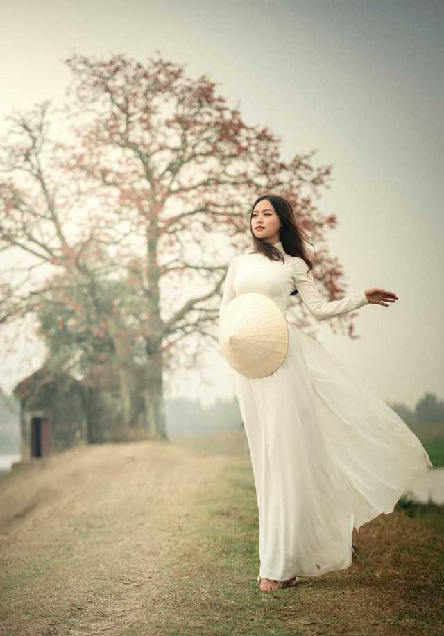 Á khôi ĐH Nội vụ đẹp như nàng thơ trong ánh nắng chiều - Ảnh 10.