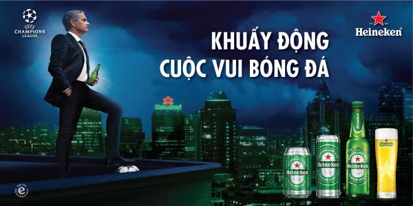 Jose Mourinho đồng h&agrave;nh c&ugrave;ng Heineken trong h&agrave;nh tr&igrave;nh khuấy động cuộc vui b&oacute;ng đ&aacute; - Ảnh 1.