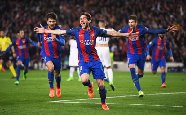 Cổ động vi&ecirc;n Barca g&acirc;y ra ĐỘNG ĐẤT v&igrave; ăn mừng b&agrave;n thắng của Sergi Roberto - Ảnh 1.