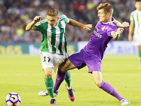 Real Betis 1-6 Real Madrid: Đánh tennis tưng bừng, chấm dứt ác mộng hòa - Ảnh 1.