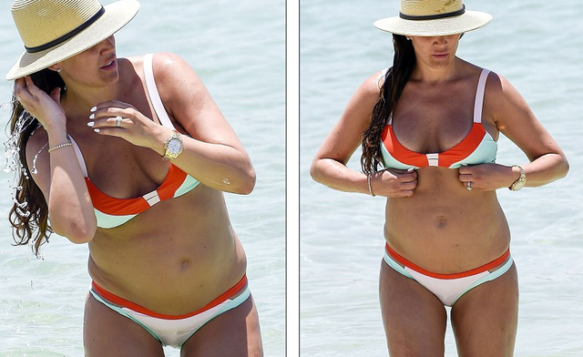 Hoa hậu Danielle Lloyd tự tin diện bikini trong lần mang bầu thứ 4 - Ảnh 14. Hoa hậu Danielle Lloyd tự tin diện bikini trong lần mang bầu thứ 4 - Ảnh 14.