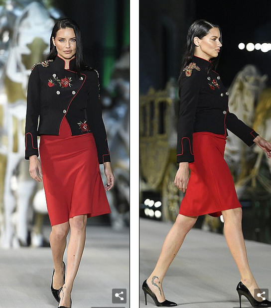 Si&ecirc;u mẫu nội y bế bụng bầu l&ecirc;n s&agrave;n catwalk - Ảnh 14.