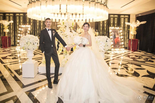 Đám cưới đẹp như mơ của mỹ nhân Dương Tử San - Ảnh 12. Đám cưới đẹp như mơ của mỹ nhân Dương Tử San - Ảnh 12.