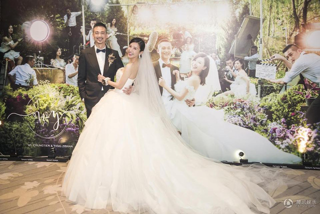 Đám cưới đẹp như mơ của mỹ nhân Dương Tử San - Ảnh 16. Đám cưới đẹp như mơ của mỹ nhân Dương Tử San - Ảnh 16.