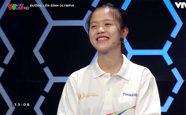 Nụ cười tỏa nắng của nữ sinh Hải Dương thi Đường lên đỉnh Olympia - Ảnh 4. Nụ cười tỏa nắng của nữ sinh Hải Dương thi Đường lên đỉnh Olympia - Ảnh 4.