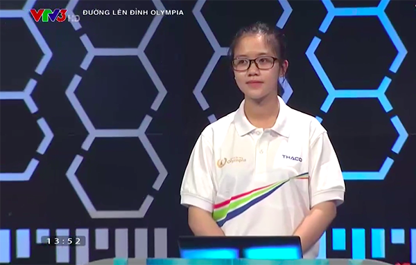 Nụ cười tỏa nắng của nữ sinh Hải Dương thi Đường lên đỉnh Olympia - Ảnh 6. Nụ cười tỏa nắng của nữ sinh Hải Dương thi Đường lên đỉnh Olympia - Ảnh 6.