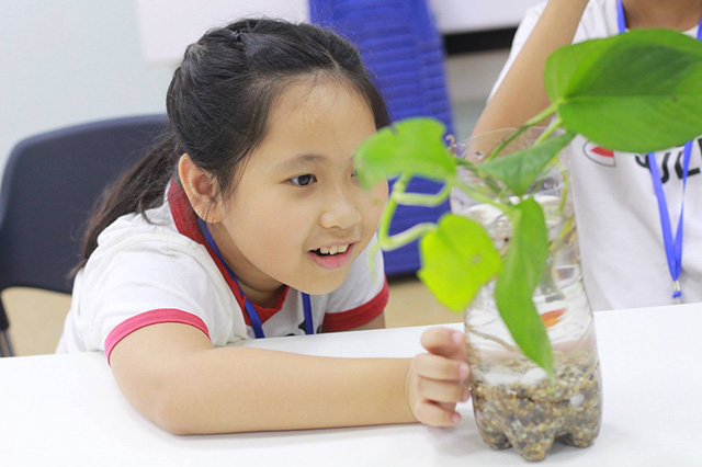Học sinh trường Ams mở hội trại khoa học độc đáo cho trẻ nhỏ - Ảnh 10. Học sinh trường Ams mở hội trại khoa học độc đáo cho trẻ nhỏ - Ảnh 10.