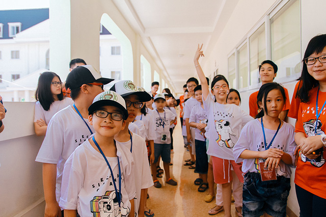 Học sinh trường Ams mở hội trại khoa học độc đáo cho trẻ nhỏ - Ảnh 12. Học sinh trường Ams mở hội trại khoa học độc đáo cho trẻ nhỏ - Ảnh 12.