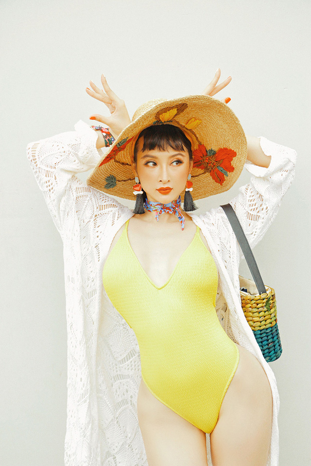 Angela Phương Trinh khoe v&ograve;ng 3 gợi cảm qua bộ h&igrave;nh bikini n&oacute;ng bỏng - Ảnh 10.