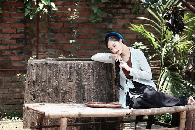 Hot girl H&agrave; Min &ldquo;h&oacute;a th&acirc;n&rdquo; ấn tượng th&agrave;nh c&ocirc; Tấm y&ecirc;u kiều - Ảnh 2.