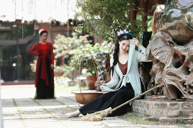 Hot girl H&agrave; Min &ldquo;h&oacute;a th&acirc;n&rdquo; ấn tượng th&agrave;nh c&ocirc; Tấm y&ecirc;u kiều - Ảnh 22.