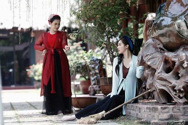 Hot girl H&agrave; Min &ldquo;h&oacute;a th&acirc;n&rdquo; ấn tượng th&agrave;nh c&ocirc; Tấm y&ecirc;u kiều - Ảnh 24.