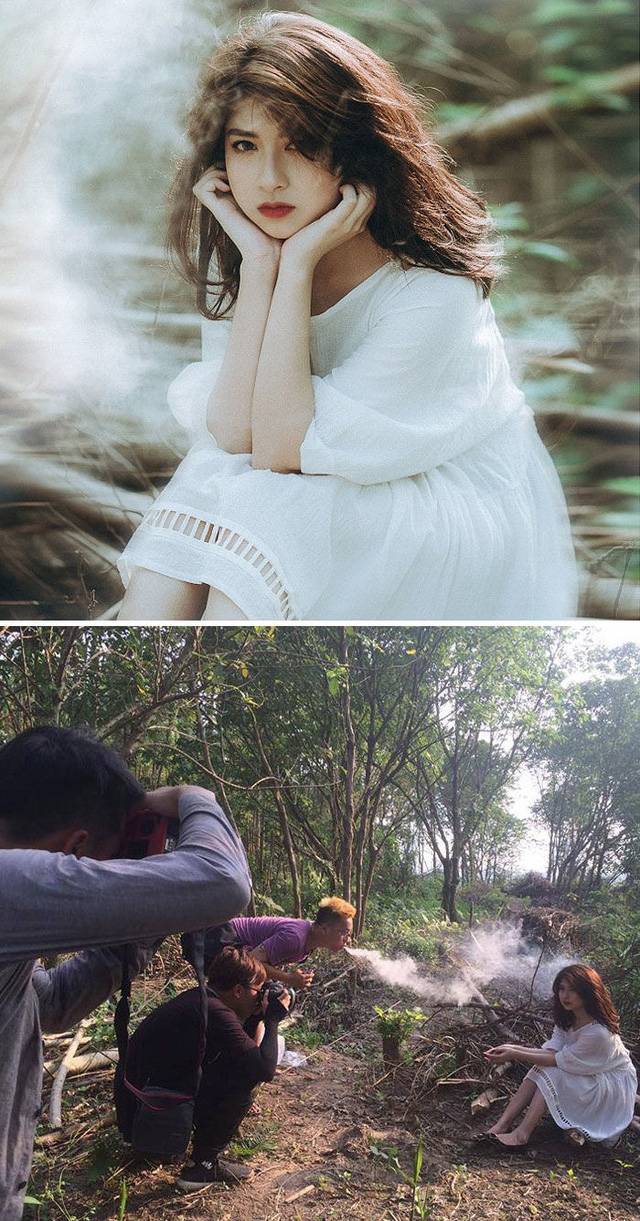 Cười nghiêng ngả với hậu trường ảnh thiếu nữ lung linh trên mạng xã hội - Ảnh 18. Cười nghiêng ngả với hậu trường ảnh thiếu nữ lung linh trên mạng xã hội - Ảnh 18.