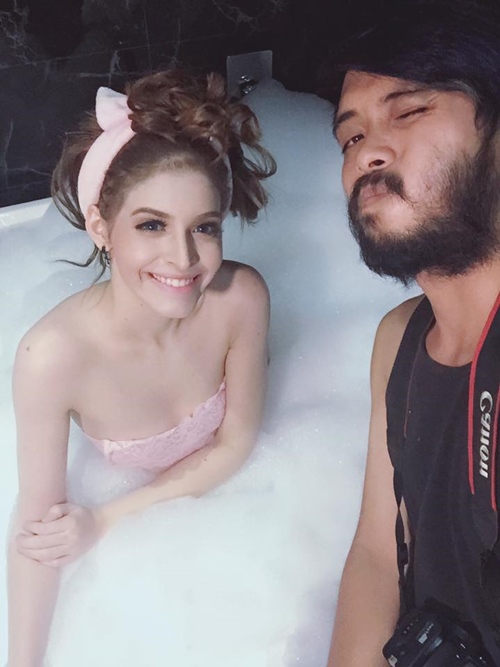 Mỹ nhân Việt khoe ảnh nude trong bồn tắm: Sự thật ngã ngửa - Ảnh 12.