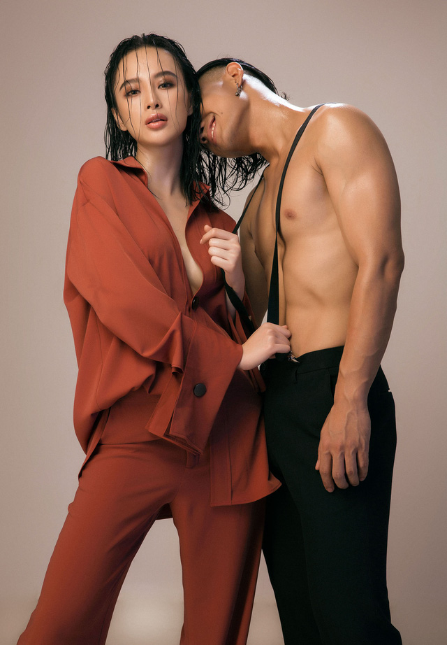Angela Phương Trinh n&oacute;ng bỏng b&ecirc;n bạn trai cũ của Vũ Ngọc Anh - Ảnh 4.