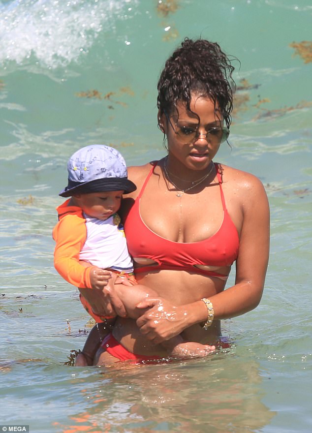 Christina Milian - gái một con trông mòn con mắt - Ảnh 14.