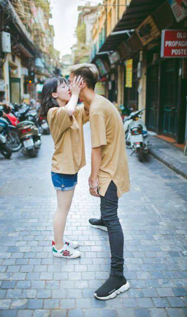 Chuyện t&igrave;nh &ldquo;cọc t&igrave;m tr&acirc;u&rdquo; của c&ocirc; g&aacute;i 1m48 v&agrave; ch&agrave;ng trai 1m80 - Ảnh 4.