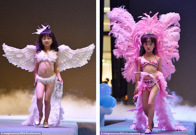 Dư luận Trung Quốc phản ứng show diễn “Victoria’s Secret nhí” - Ảnh 2. Dư luận Trung Quốc phản ứng show diễn “Victoria’s Secret nhí” - Ảnh 2.