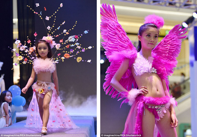 Dư luận Trung Quốc phản ứng show diễn “Victoria’s Secret nhí” - Ảnh 4. Dư luận Trung Quốc phản ứng show diễn “Victoria’s Secret nhí” - Ảnh 4.