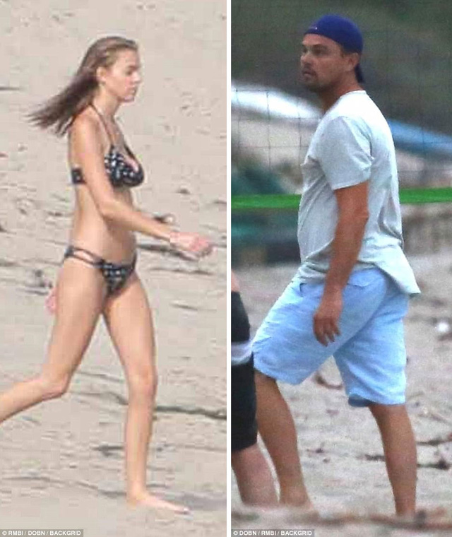 Leonardo DiCaprio đi tắm biển cùng người mẫu áo tắm 9x - Ảnh 2. Leonardo DiCaprio đi tắm biển cùng người mẫu áo tắm 9x - Ảnh 2.