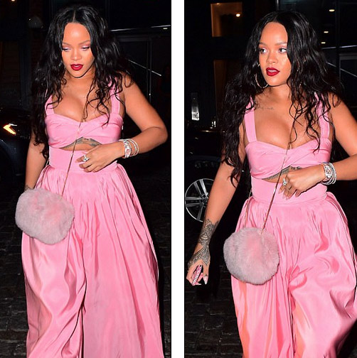 Rihanna khoe vòng một gợi cảm - Ảnh 6. Rihanna khoe vòng một gợi cảm - Ảnh 6.