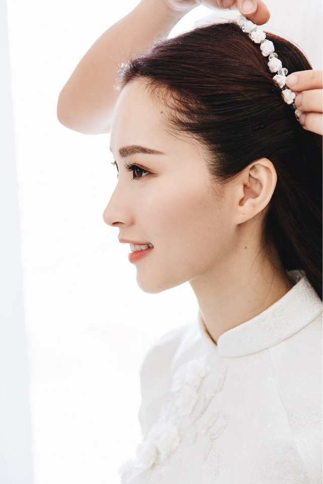 Hoa hậu Đặng Thu Thảo rạng rỡ trong ngày đám hỏi - Ảnh 8.