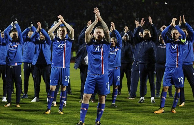 Iceland lại gây sốt khi trở thành quốc gia nhỏ nhất từng dự World Cup - Ảnh 2. Iceland lại gây sốt khi trở thành quốc gia nhỏ nhất từng dự World Cup - Ảnh 2.