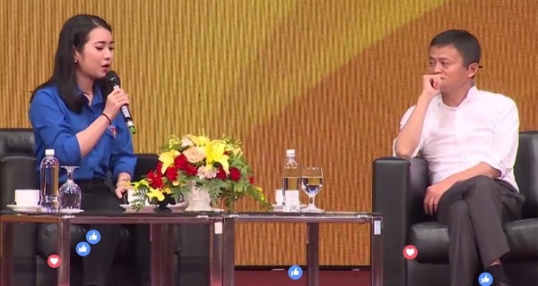 Tỷ ph&uacute; Jack Ma đ&atilde; n&oacute;i ri&ecirc;ng điều g&igrave; với Hoa kh&ocirc;i Ngoại giao Ng&ocirc; Kh&aacute;nh Linh? - Ảnh 8.