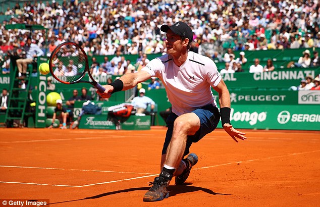 Monte Carlo Masters 2017: Andy Murray dừng bước tại vòng 3 - Ảnh 1.