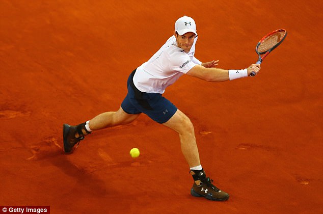 Vòng 3 Madrid mở rộng 2017: Andy Murray gây thất vọng - Ảnh 1.