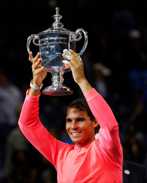 Giành chức vô địch Mỹ mở rộng Rafael Nadal hâm nóng cuộc đua với Roger Federer - Ảnh 2.