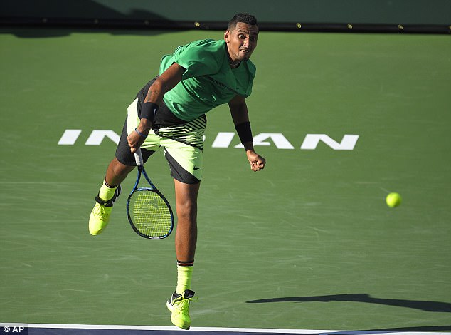 Lần thứ 2 thất bại trước Kyrgios, Djokovic thành cựu vương Indian Wells - Ảnh 2.