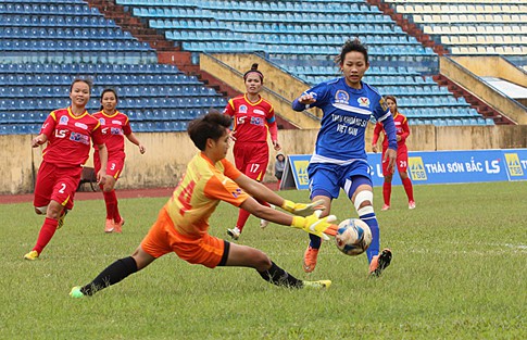 CLB TP Hồ Chí Minh I giành chiến thắng tối thiểu tại vòng 13 giải bóng đá nữ VĐQG 2017 - Ảnh 1.