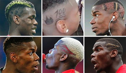 Pogba lại khoe kiểu tóc mới, fan Manchester United nơm nớp lo - Ảnh 4.