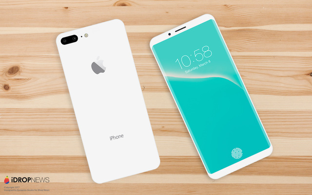 Mãn nhãn với concept iPhone 8 phiên bản Jet White - Ảnh 4.