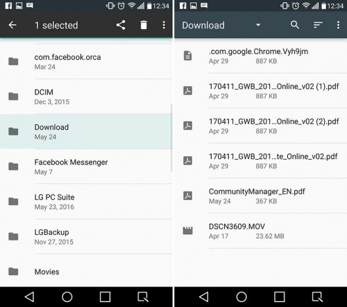 Mẹo hay tìm nhanh những tập tin đã tải về trên thiết bị Android - Ảnh 2.