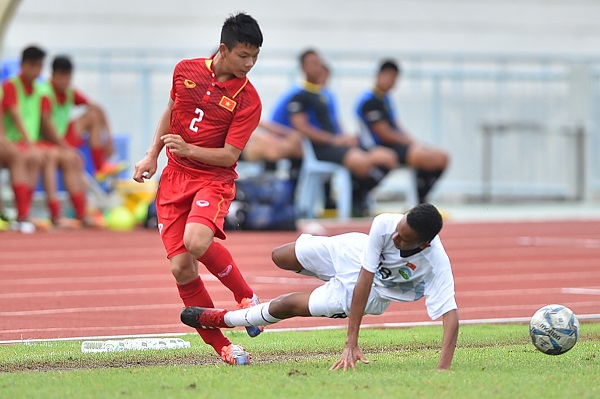 Giải U15 Đông Nam Á: Toàn thắng và nhất bảng, U15 Việt Nam vào bán kết gặp U15 Australia - Ảnh 2.