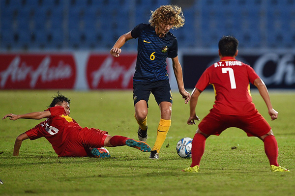 Thắng U15 Australia 2-0, U15 Việt Nam gặp U15 Thái Lan tại chung kết U15 ĐNÁ 2017 - Ảnh 2.