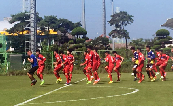 SEA Games 29: U22 Việt Nam rèn sự linh hoạt và dứt điểm cầu môn  - Ảnh 2.