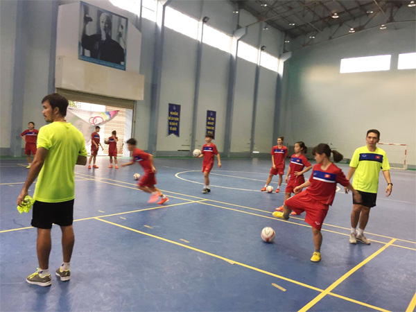 Hướng tới SEA Games 29: Đội tuyển Futsal nữ Quốc gia hoàn thiện những mảnh ghép cuối cùng - Ảnh 1.