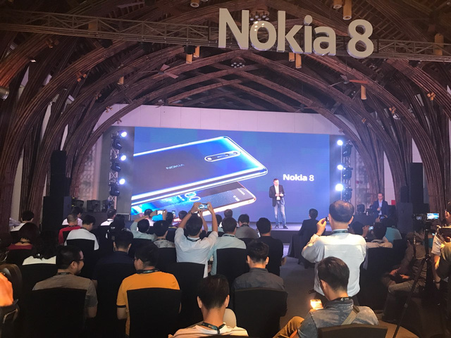 Nokia tại Việt Nam chính thức ra mắt smartphone Nokia 8  - Ảnh 1.