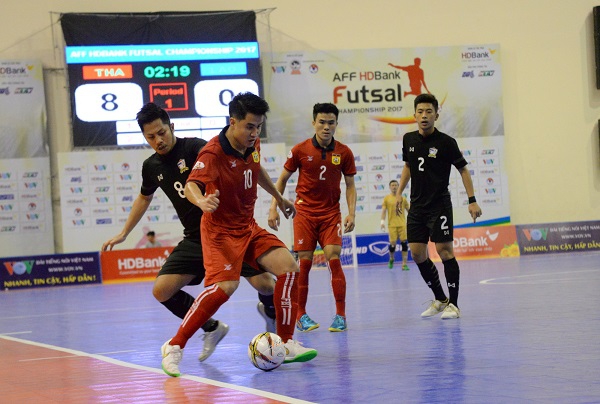 Giải futsal vô địch Đông Nam Á 2017: ĐT Thái Lan khẳng định sức mạnh ứng viên vô địch - Ảnh 1.