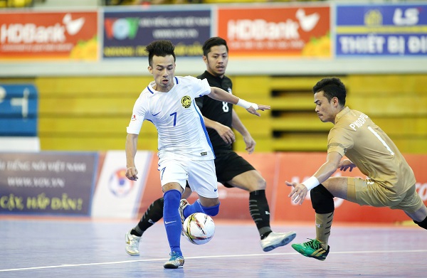 Giải futsal vô địch Đông Nam Á 2017, bảng B: Thái Lan nhất bảng, Malaysia giành vị trí thứ 2 - Ảnh 2.