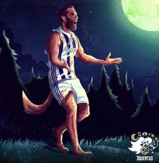 Sao Juventus hóa ác quỷ trong dịp Halloween - Ảnh 3. Sao Juventus hóa ác quỷ trong dịp Halloween - Ảnh 3.