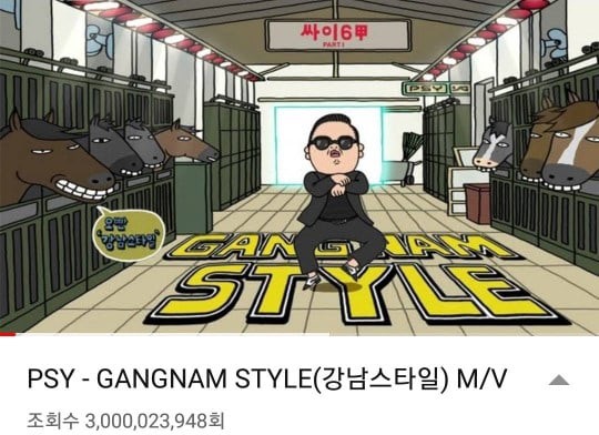 MV Gangnam Style vượt 3 tỷ lượt xem trên Youtube - Ảnh 1.