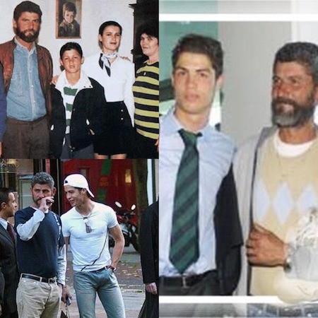 Xúc động cảnh người cha quá cố ăn mừng C.Ronaldo đoạt Quả bóng vàng - Ảnh 2. Xúc động cảnh người cha quá cố ăn mừng C.Ronaldo đoạt Quả bóng vàng - Ảnh 2.