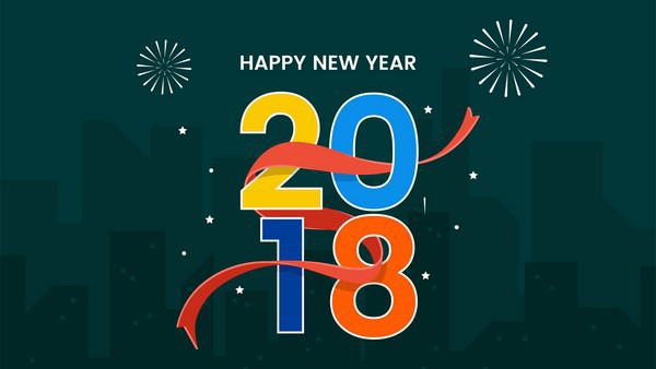 Bộ ảnh đẹp Chúc mừng năm mới 2018 trên mạng xã hội - Ảnh 20.