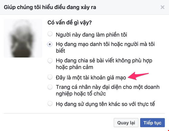 Cách xử lý các tài khoản Facebook giả mạo - Ảnh 3.