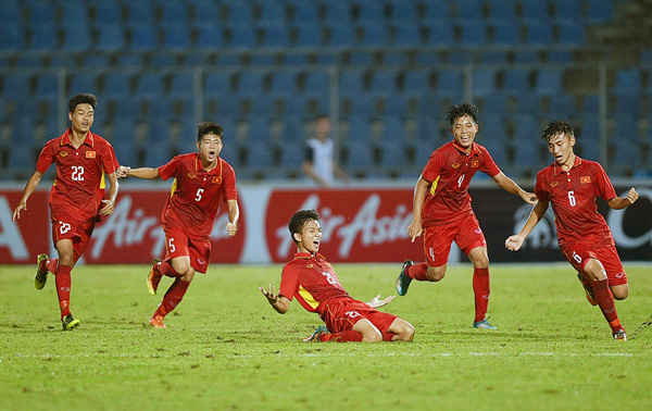 Thắng U15 Australia 2-0, U15 Việt Nam gặp U15 Thái Lan tại chung kết U15 ĐNÁ 2017 - Ảnh 3.