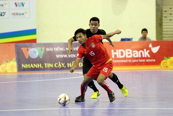 Giải futsal vô địch Đông Nam Á 2017: Thắng đậm ĐT Myanmar, ĐT Thái Lan giành quyền vào chung kết - Ảnh 3.